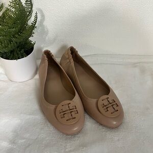 Tory Burch Minnie Travel Ballet Flats Size 9.5 NEW